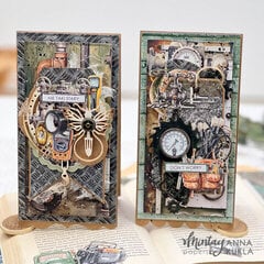 Cards with "Mr. Fix It" collection by Anna Kuka