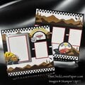 Radiator Springs Cars 12x12 Scrapbook Layout