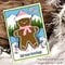 Ski-sons Greetings Gingerbread Winter Card