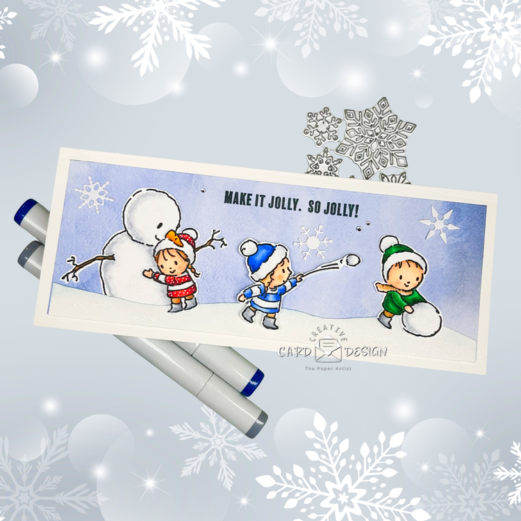 Snow Fun Holiday Card