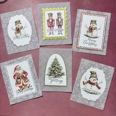 Vellum Christmas cards 