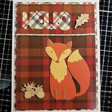 Mr Foxy card