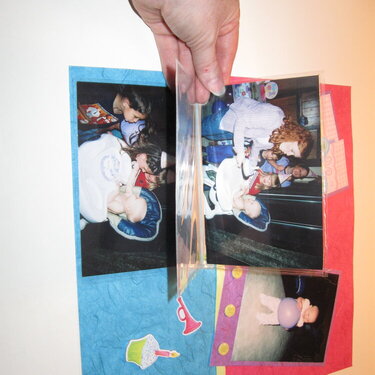 Abby&#039;s 1st BDay (flip up book)