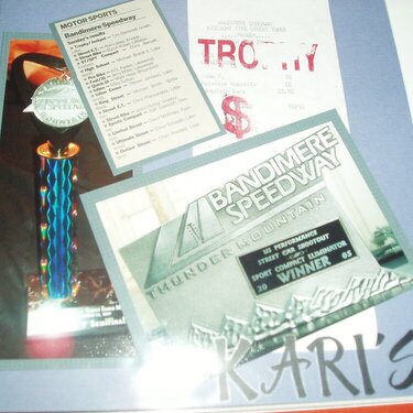 Kari&#039;s Racing Trophies
