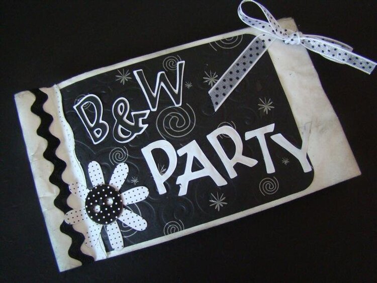 b&amp;w Party