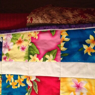 Hawaii quilt border.