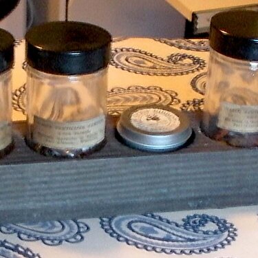 Antique Fertilizer jar samples