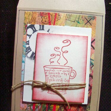::coffee shop gift card holders::