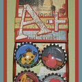 Teachers Gift-Bottlecap Magnets/Matchbox Gift Box (Open)