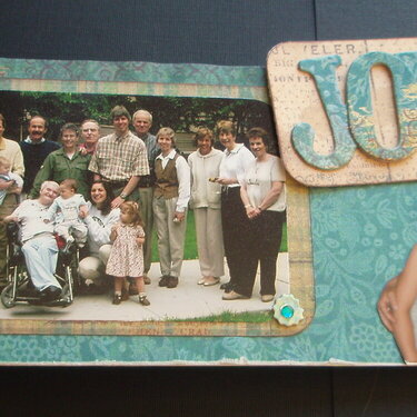 Family Chipboard Album (Back Page)