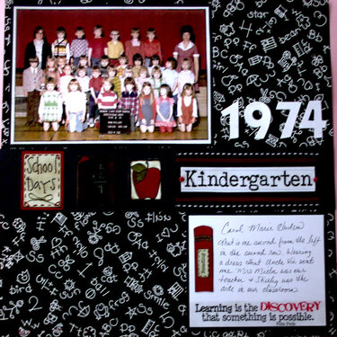 Kindergarten 1974