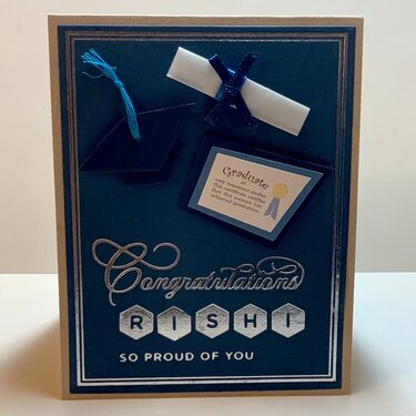 Personalized Graduation Card