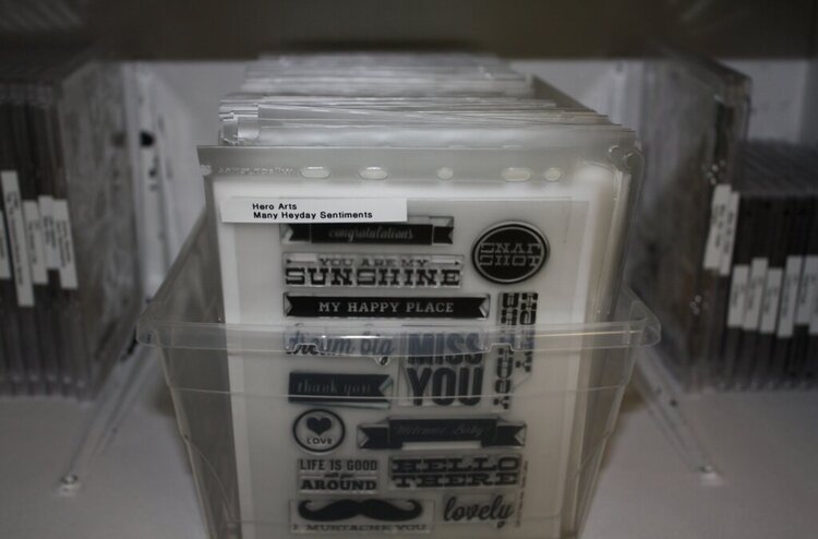 Clear Stamp Storage