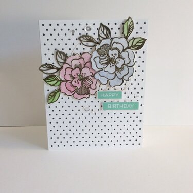 Altenew Flower Card