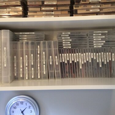 DVD Cases for Stamp Storage