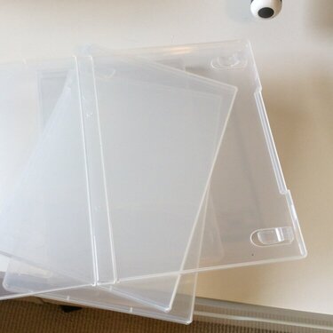DVD Cases for Stamp Storage