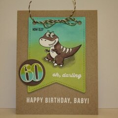 60th Birthday Card