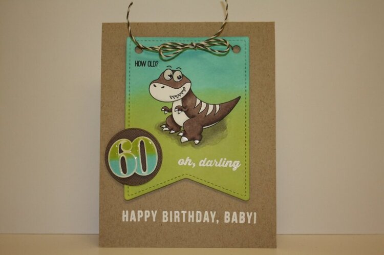 60th Birthday Card