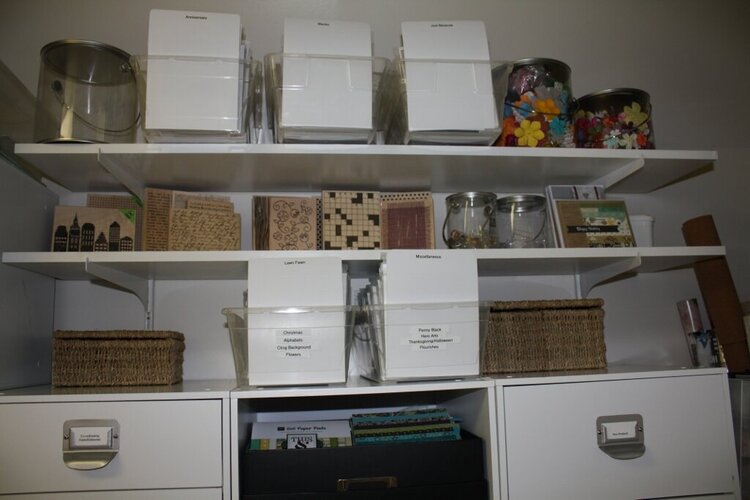 Update on Clear stamp storage