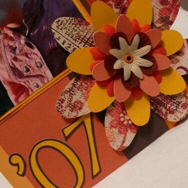 close-up flower &#039;fall-book&#039;