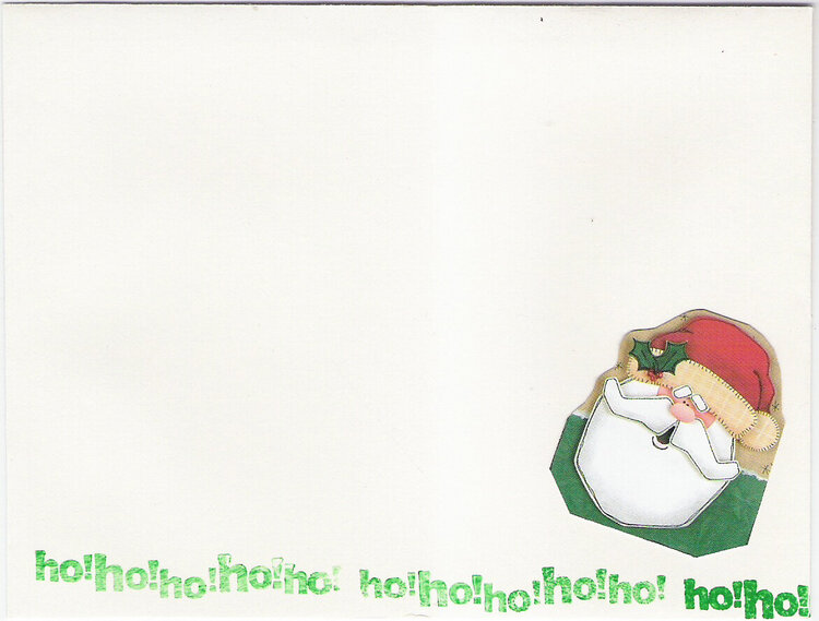 Christmas 2007 Envelope