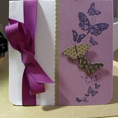 Butterfly Birthday Card