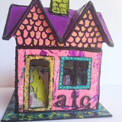ATC House with The Crafters Workshop by Keri Sallee