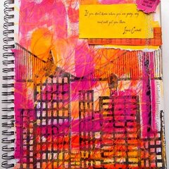 Cityscape Journal by Carolyn Dube