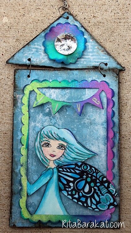 Metal Die Cards by TCW DT Member Rita Barakat