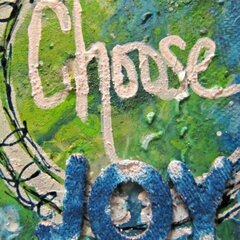 Choose Joy Canvas by Karen Liz Henderson