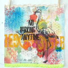 Fun Banner using Stencils by Leeann Pearce  **The Crafters Workshop