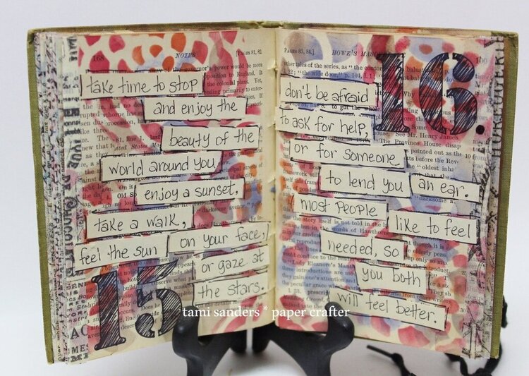 18th Birthday Altered Book by  Tami Sanders