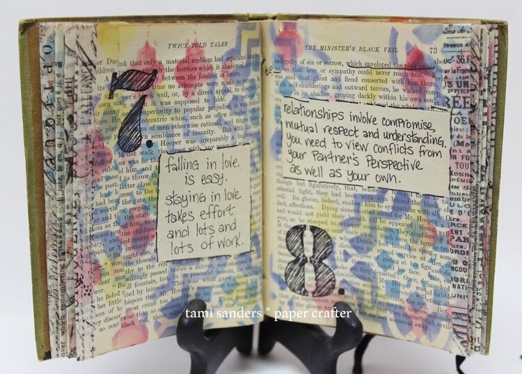 18th Birthday Altered Book by  Tami Sanders