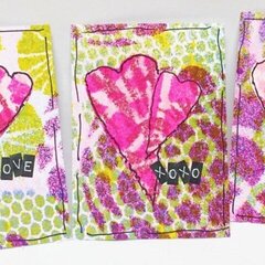 ATCÂ�s for ValentineÂ�s Day by Tami Sanders
