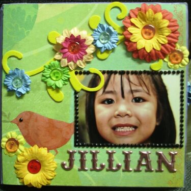 Happy Birthday Mini Album for Jillian (Cover)