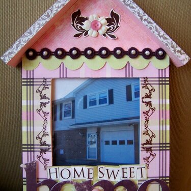 home sweet HOME frame