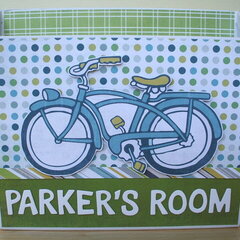 Parker's Room Paper/Mail Holder