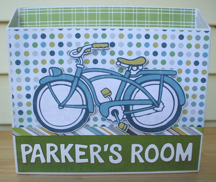 Parker&#039;s Room Paper/Mail Holder