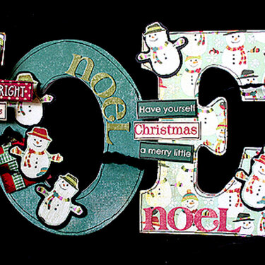 Noel altered letters