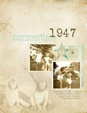 . . . summertime 1947 . . . 