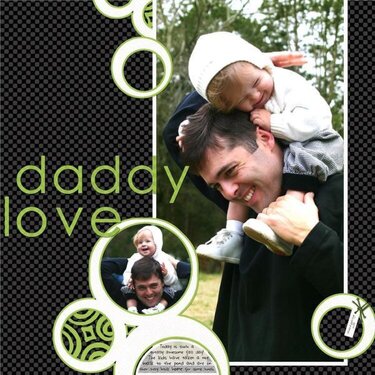 . . . daddy love . . . 