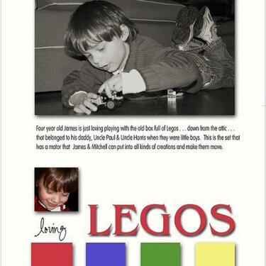 . . loving legos . . version 2 . .