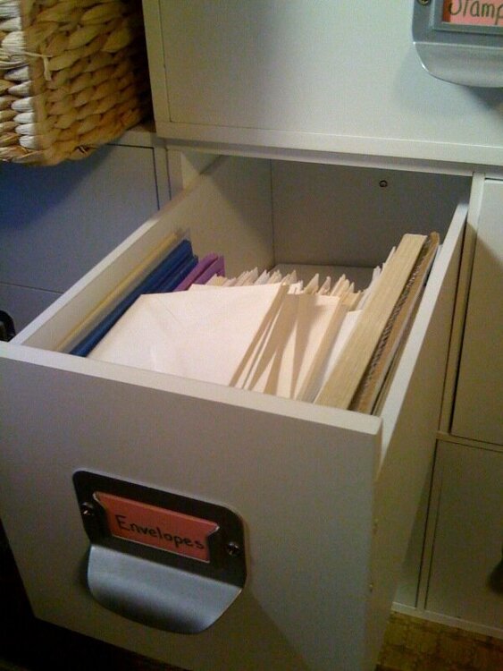 Envelope drawer