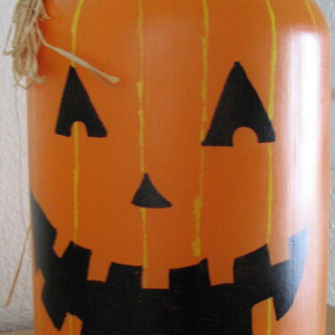 Halloween - Altered Pickle Jar