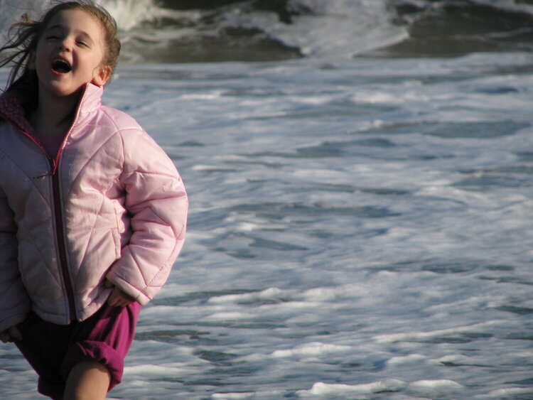 Billie lovin the ocean