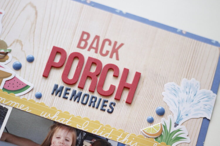 Back Porch Memories
