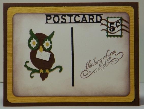 postcard thinking of you