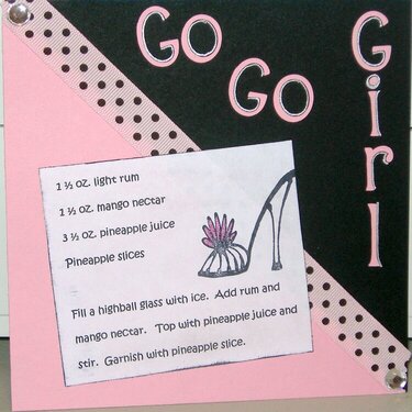 Go go girl cocktail recipe