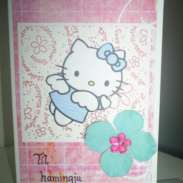 Hello Kitty birthday card :0)