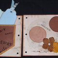 FAMILY CHIPBOARD KIT BROWN/BLUE - 7 & 8